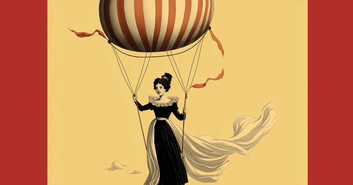 © History Oasis Sophie Blanchard First Female Balloonist