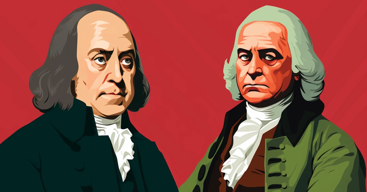 John Adam & Benjamin Franklin