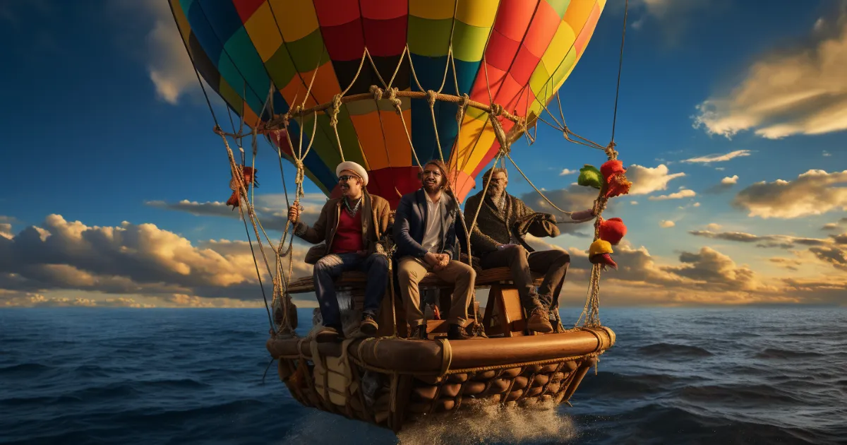 © History Oasis Hot Air Balloon Passengers