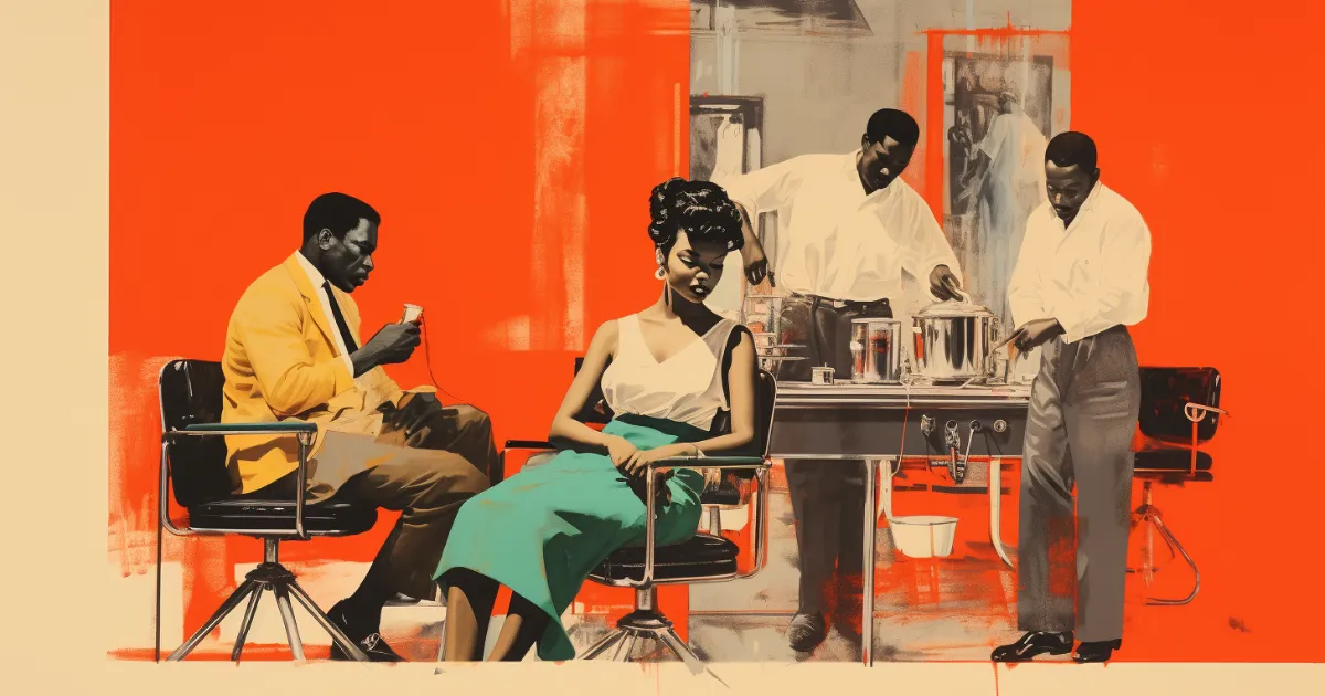 © History Oasis Barber Shop Black