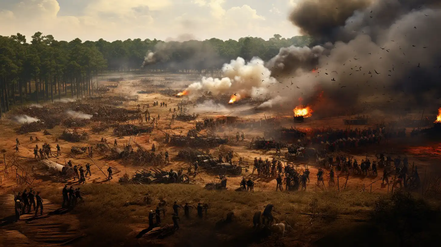 © History Oasis Aerial Photograph Civil War