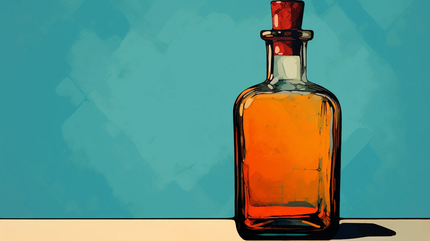 © History Oasis Glass Bottle Old