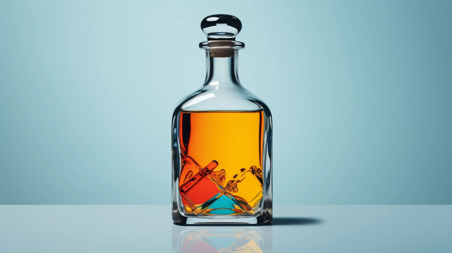 © History Oasis Glass Flask