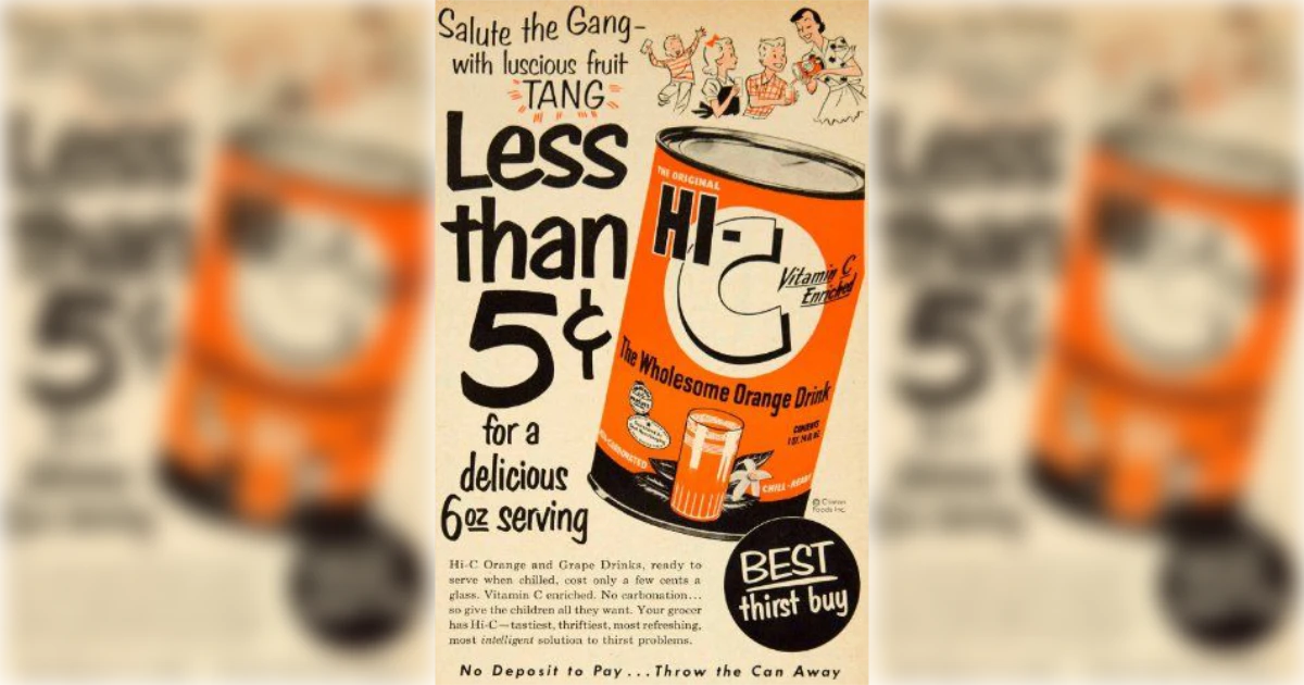 Hi C Ad 5 Cents