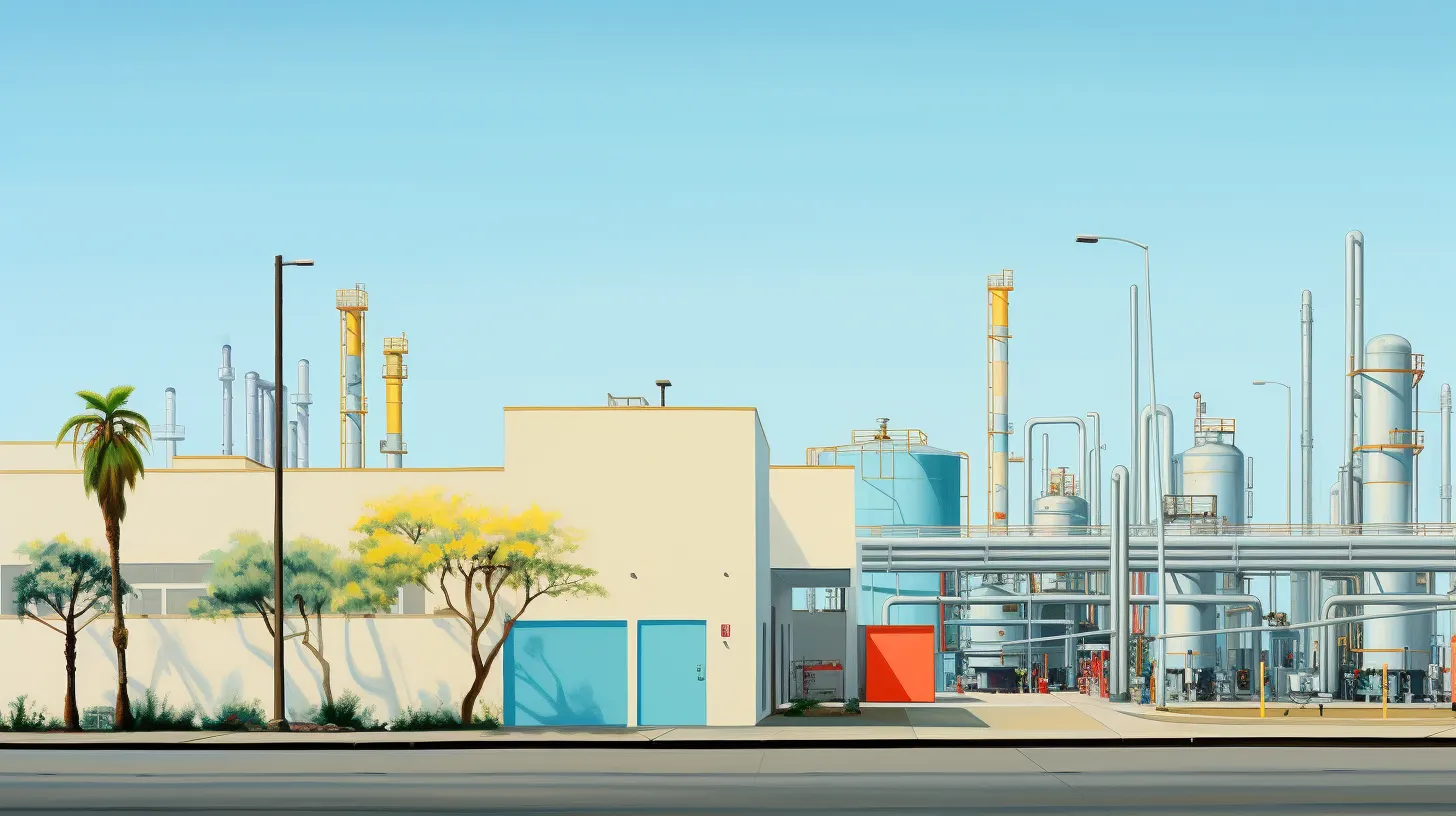 © History Oasis Oil Refinery La