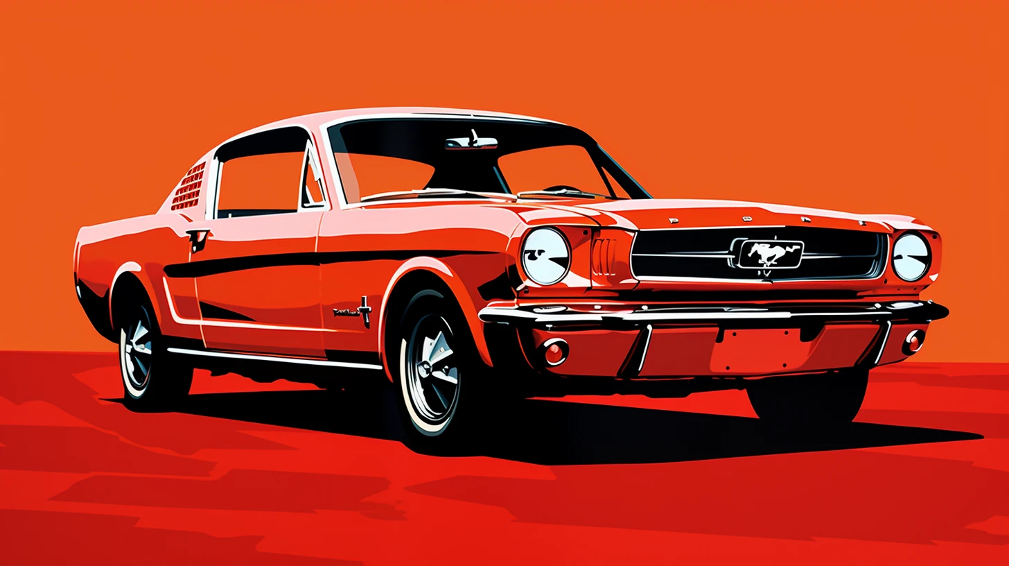 © History Oasis The First Ford Mustang 1960s