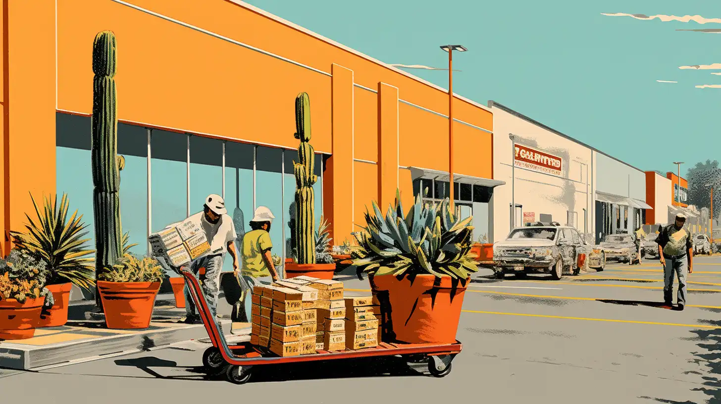 © History Oasis A Modern Home Depot