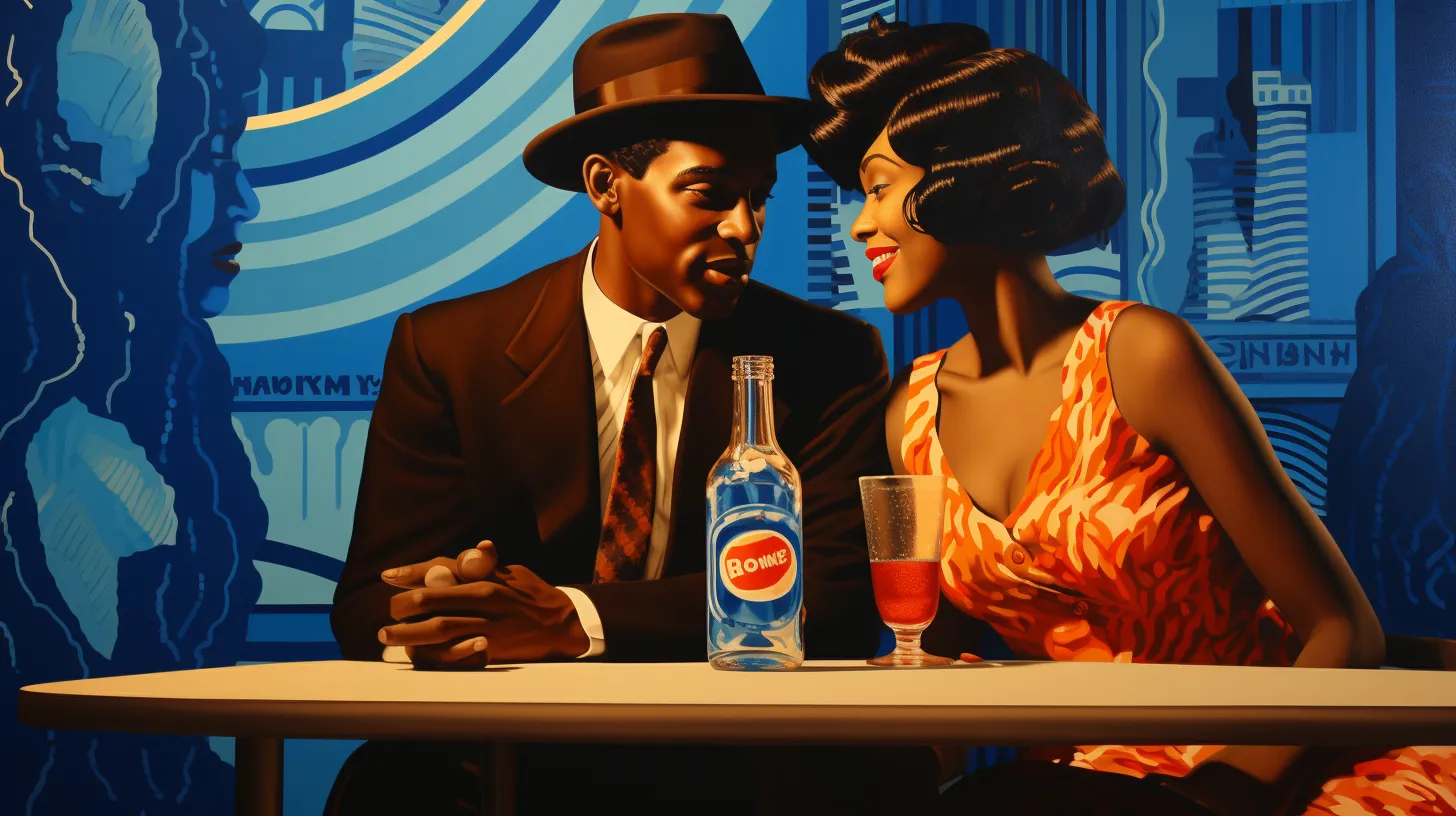 © History Oasis A Black Couple Enjoying A Pepsi