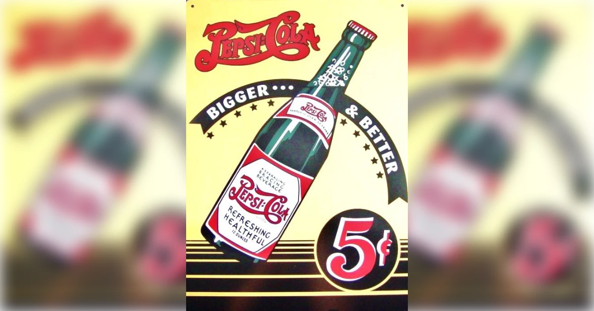 Pepsi Bottle 1906