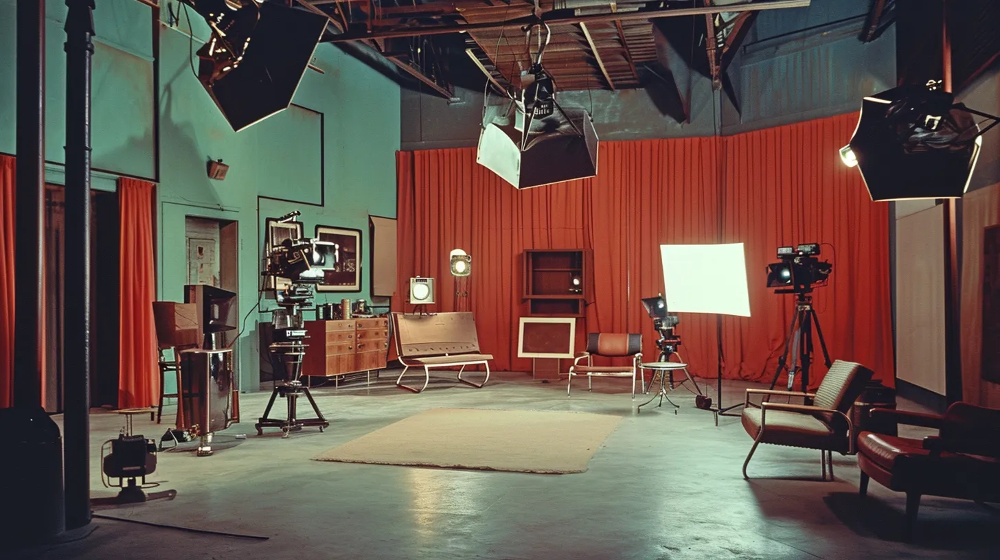 © History Oasis A Film Studio 1950s