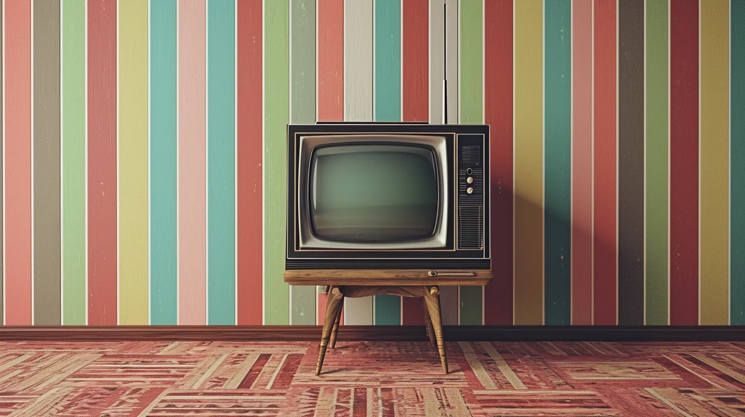 © History Oasis An Old TV From The 1950s