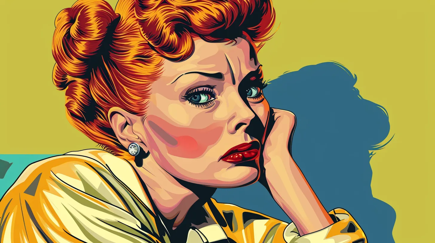 © History Oasis A Sad LUCILLE BALL