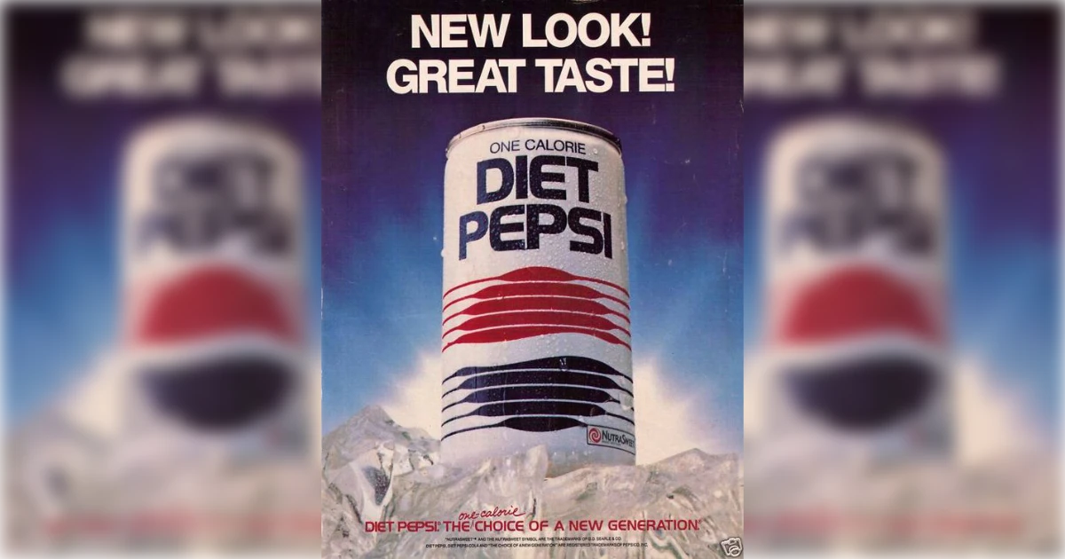 PepsiCo Diet Pepsi New Look