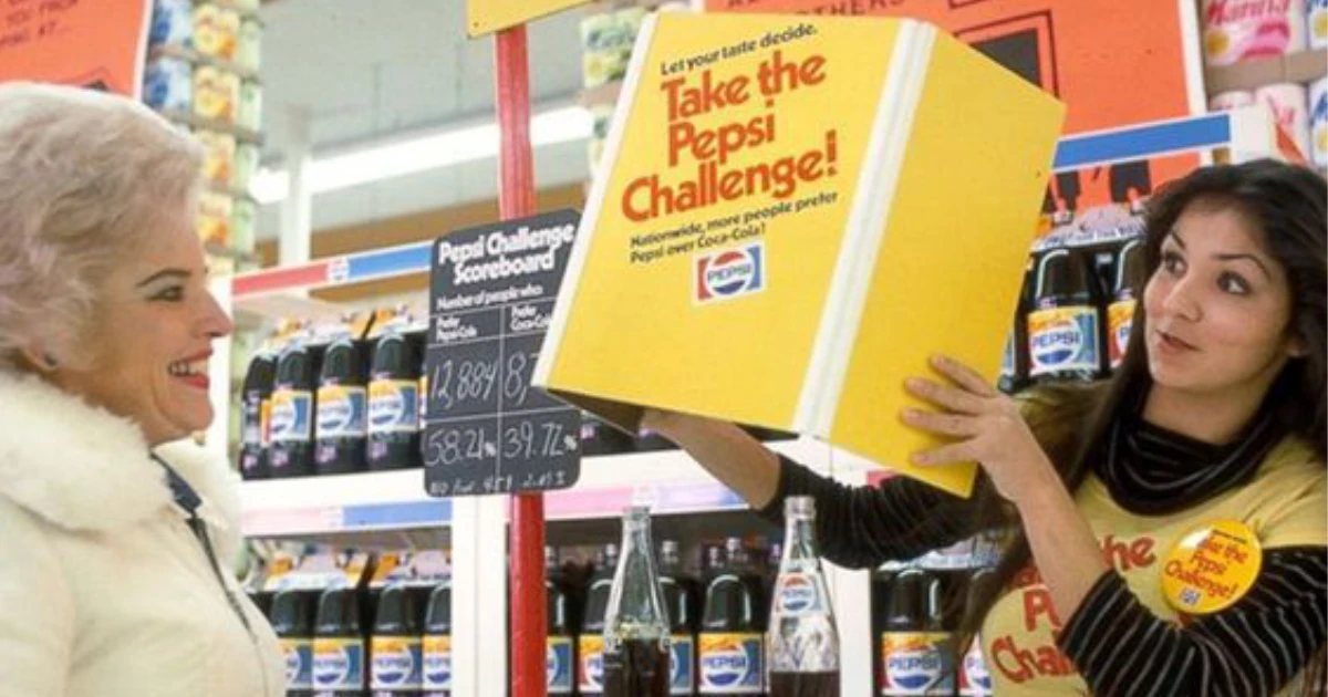 Pepsi Challenge Lifting Box