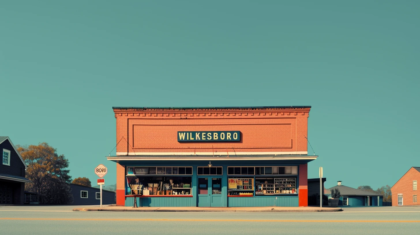 A Small Hardware Store It Says WILKESBORO 1921