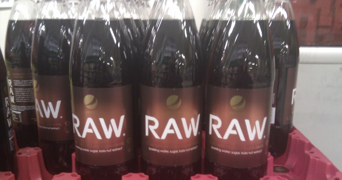 Bottles Of Pepsi Raw