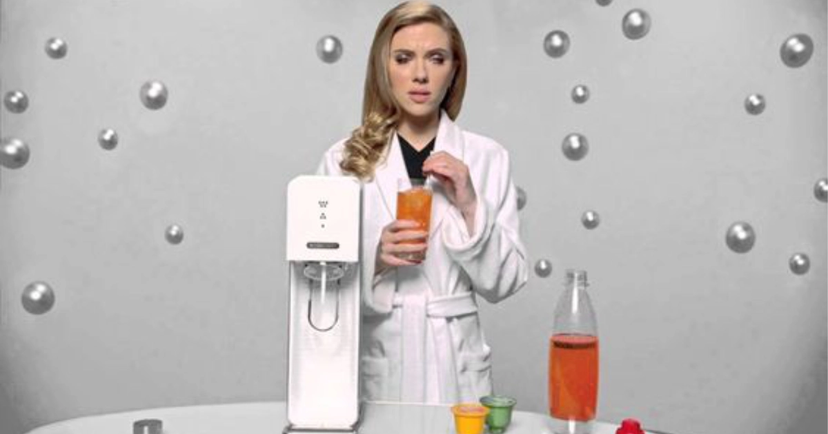 Sodastream Scarlett Ad