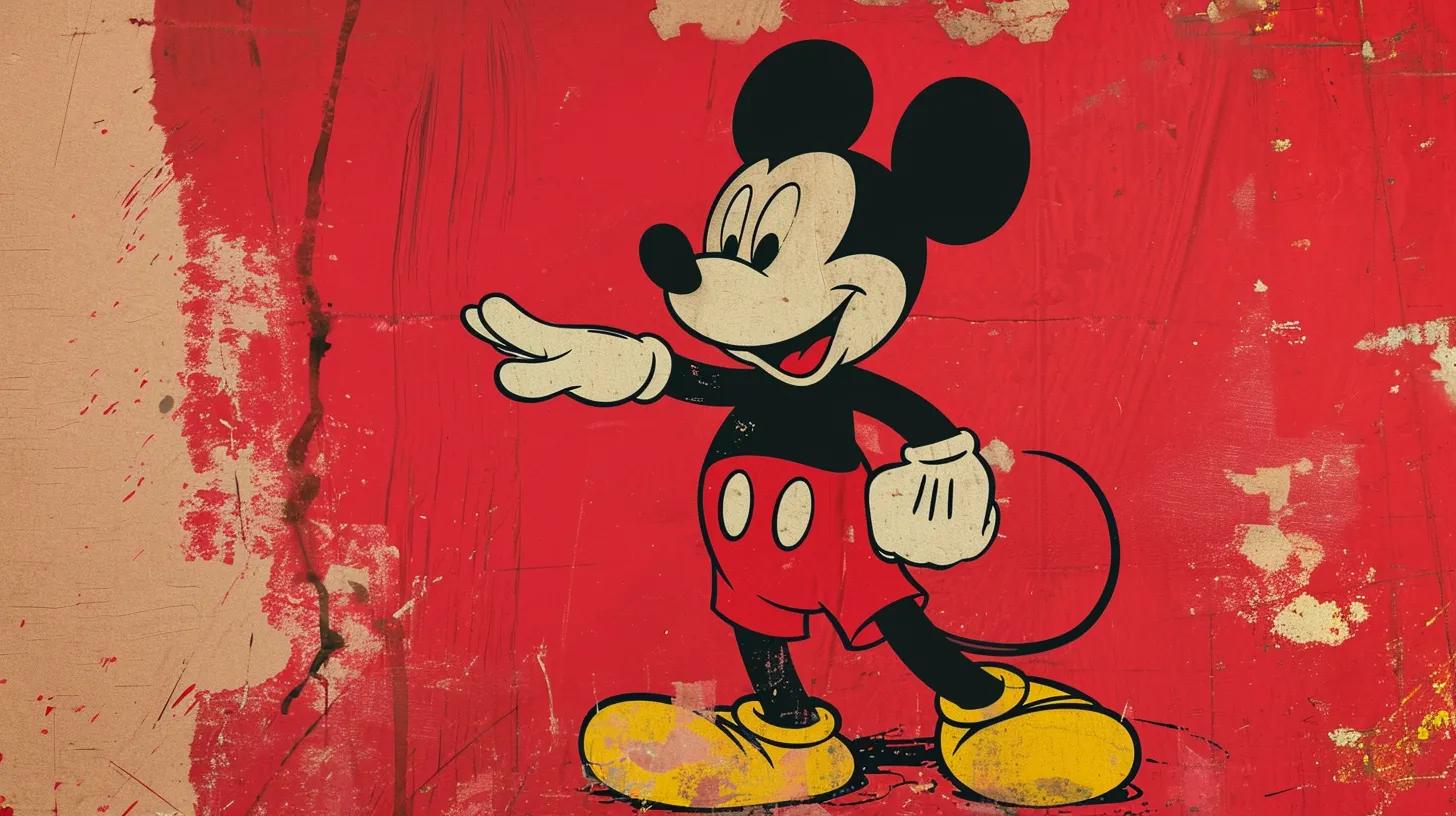 © History Oasis An Old Mickey Mouse Cartoon