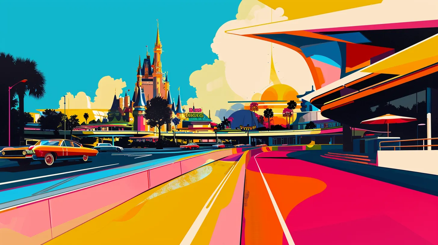 © History Oasis Walt Disney World 1960s