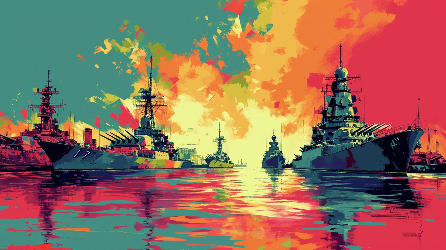 © History Oasis Soviet Union War Ships