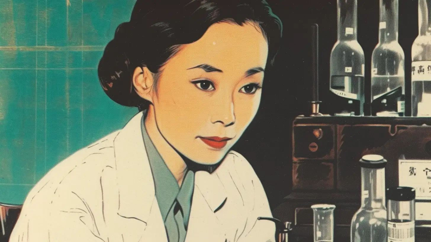 Japanese Woman Scientist 1930s