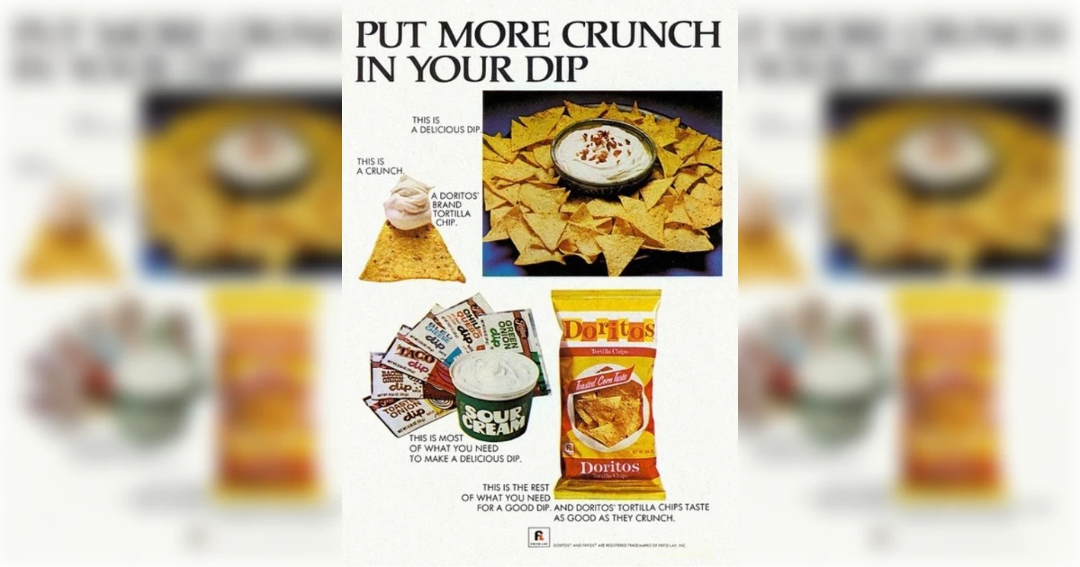 Frito-Lay Doritos Vintage Ad