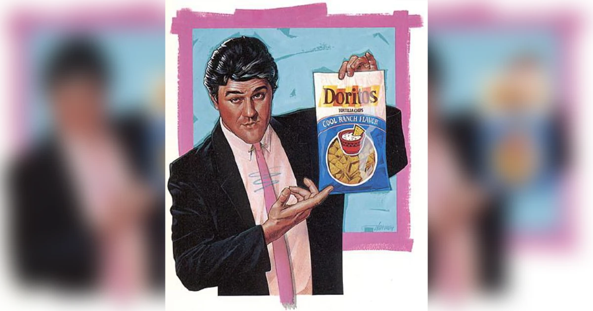 Frito-Lay Doritos Vintage Ad Cool Ranch