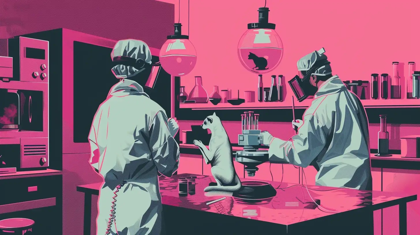© History Oasis Animal Testing In A Lab