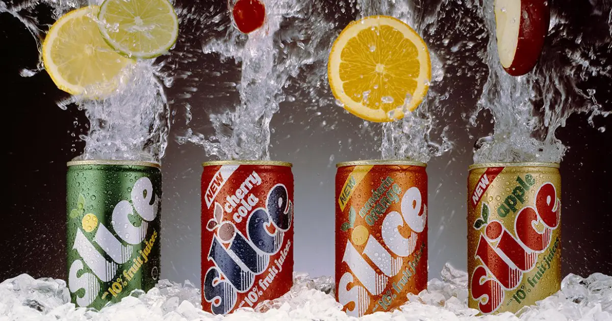 PepsiCo Slice Vintage Ad
