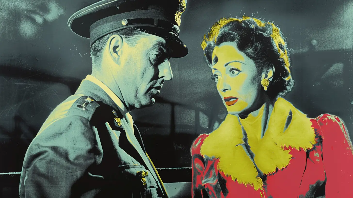 Scene In A Movie Joan Crawford