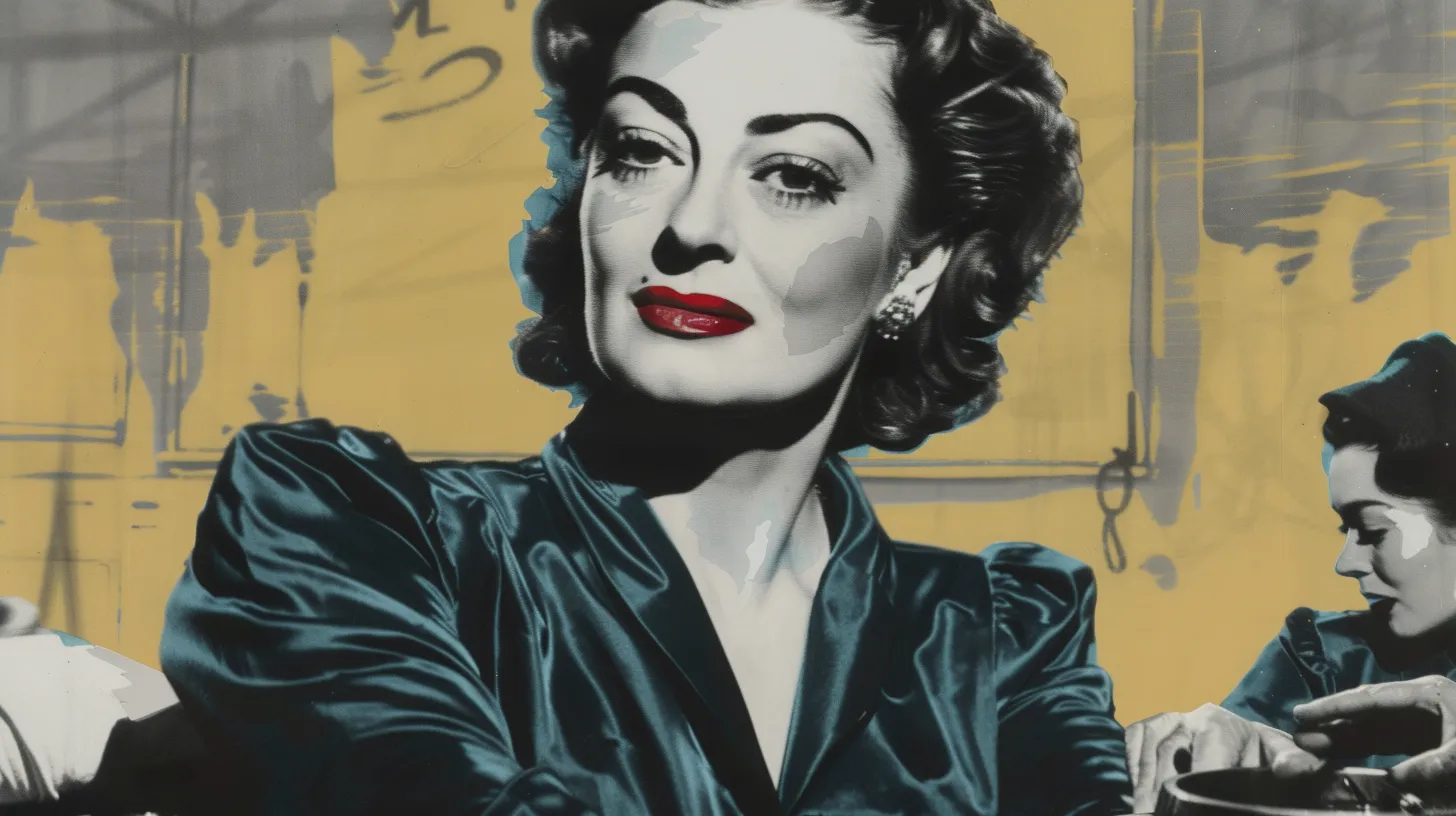 Joan Crawford Working At A Soup Kitchen