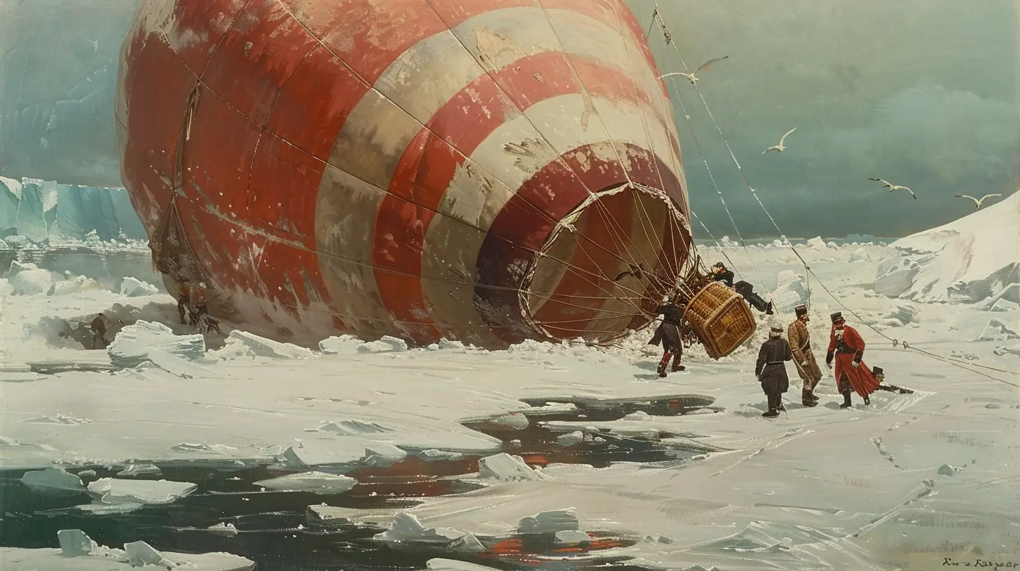 A Hot Air Balloon Crash
