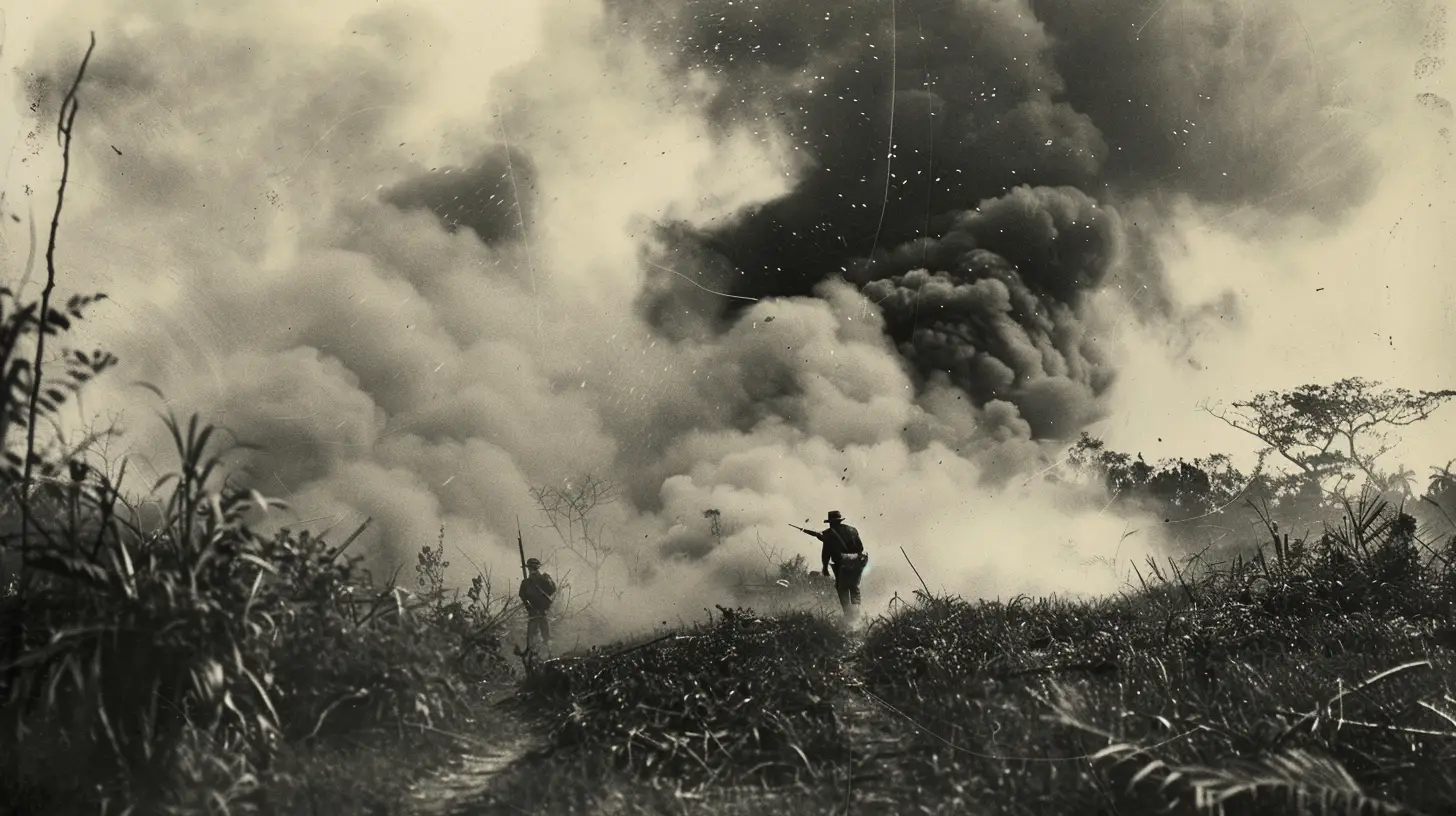 © History Oasis A Battle In Cuba In The Spanish American War