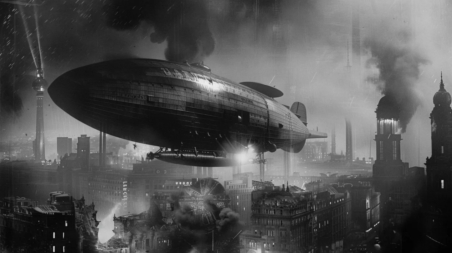 © History Oasis Airship Berlin 1920s
