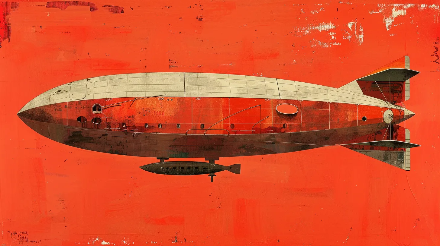 © History Oasis Airship 1920s