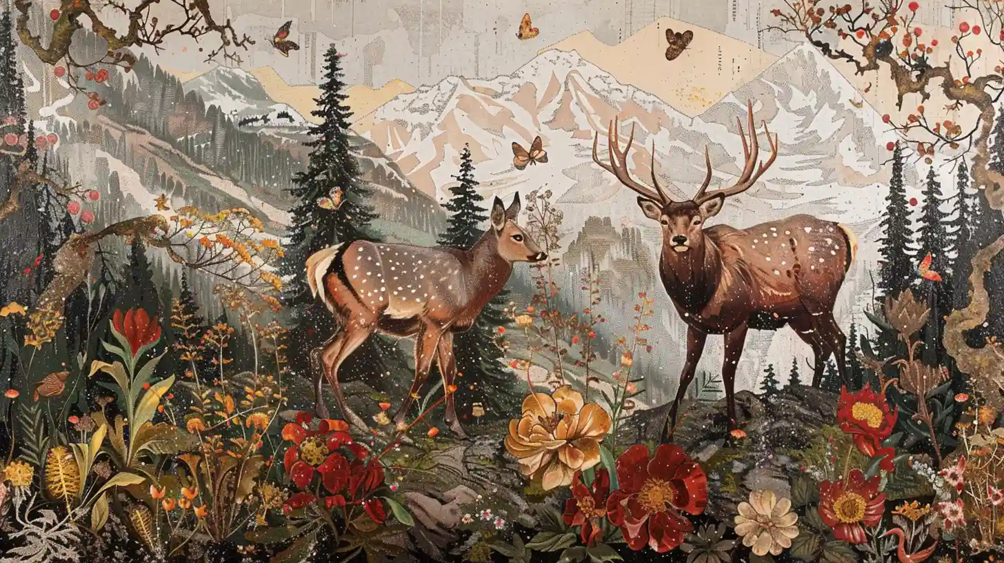 © History Oasis Alaskan Flora And Fauna Late 1800s