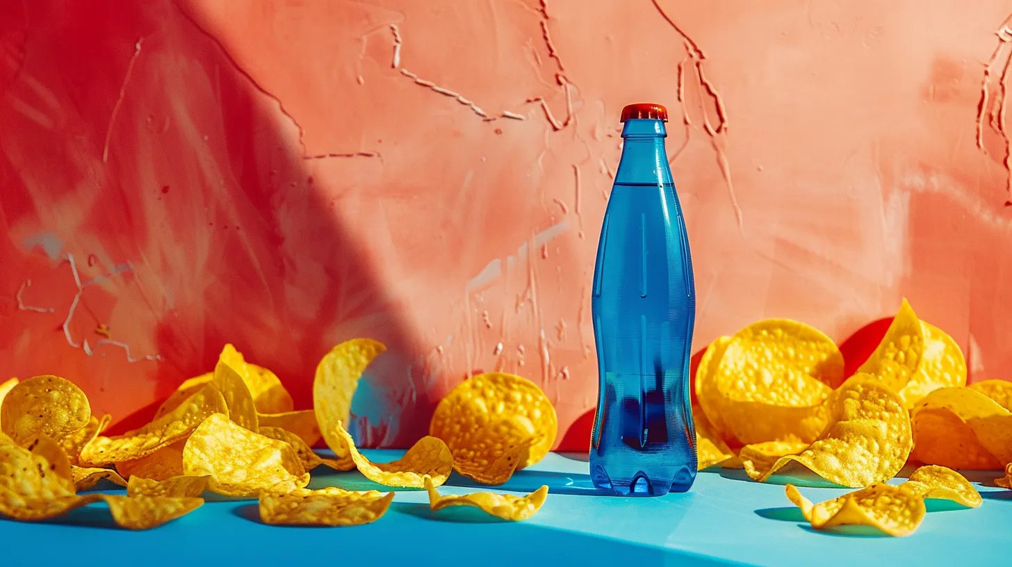 © History Oasis Pepsi Bottle Corn Chips Potato Chips