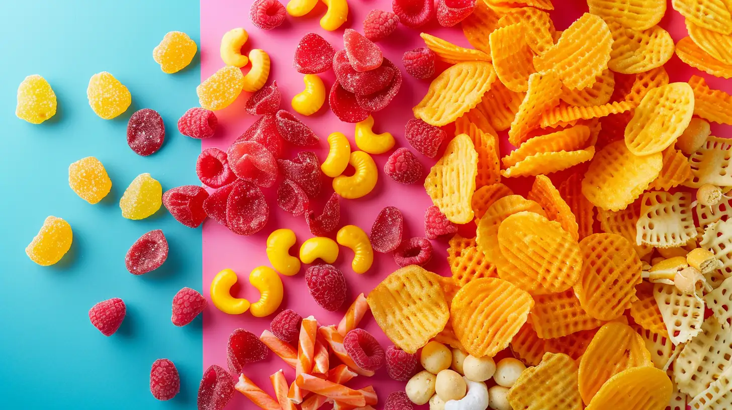 © History Oasis A Variety Of Snack Foods