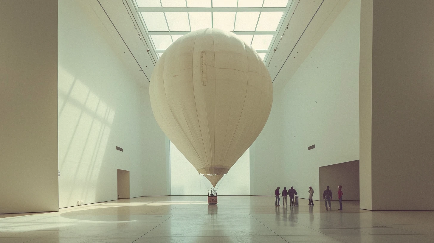 © History Oasis A Musem Breitling Orbiter 3 Balloon On Display