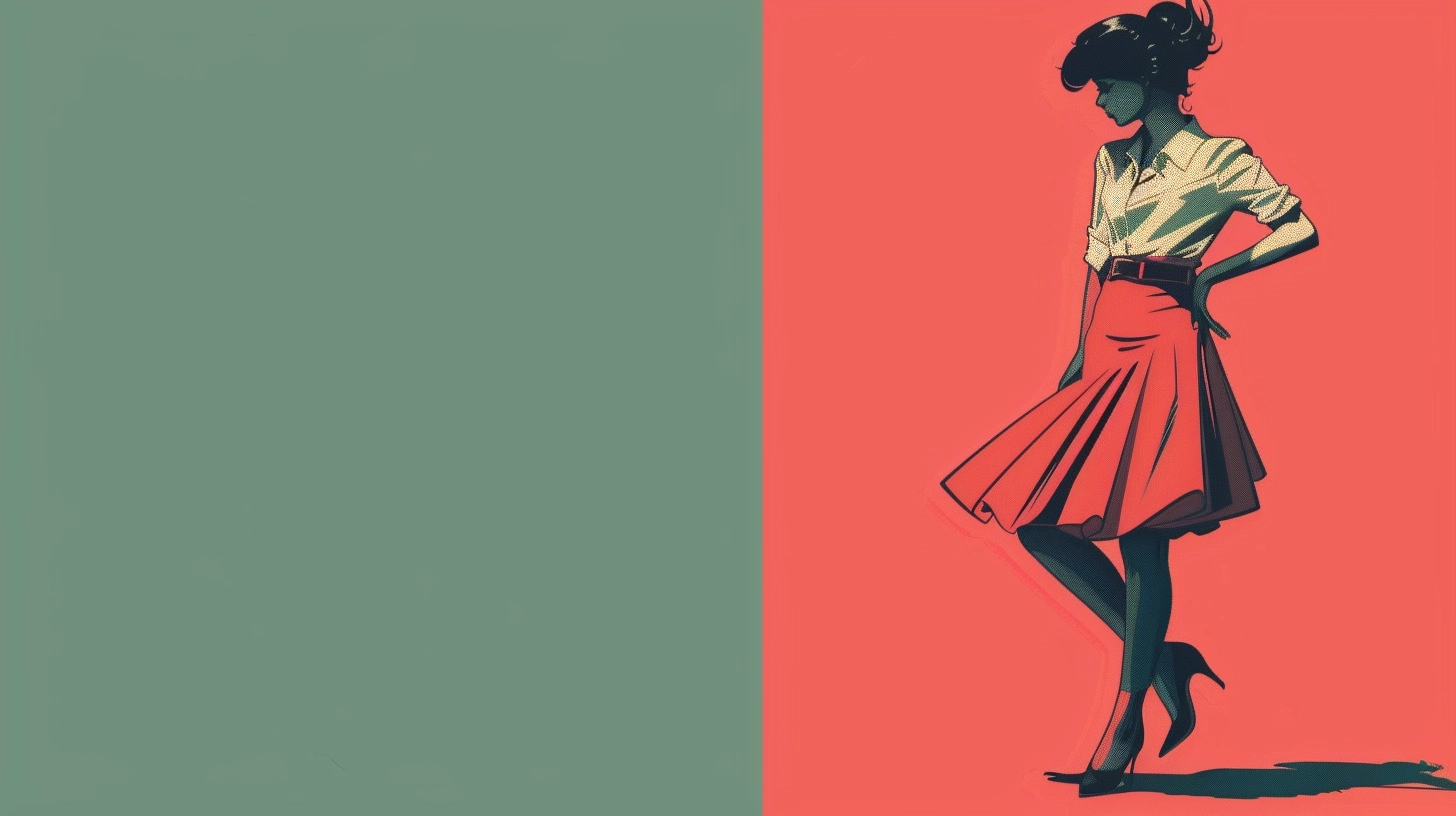 © History Oasis Woman In Skirt Edwardian Style