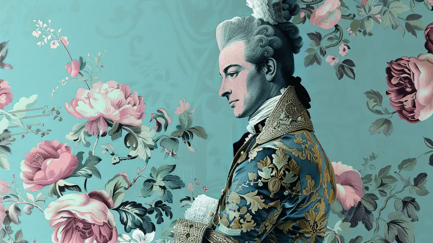 French Man Rococo Fashion Era