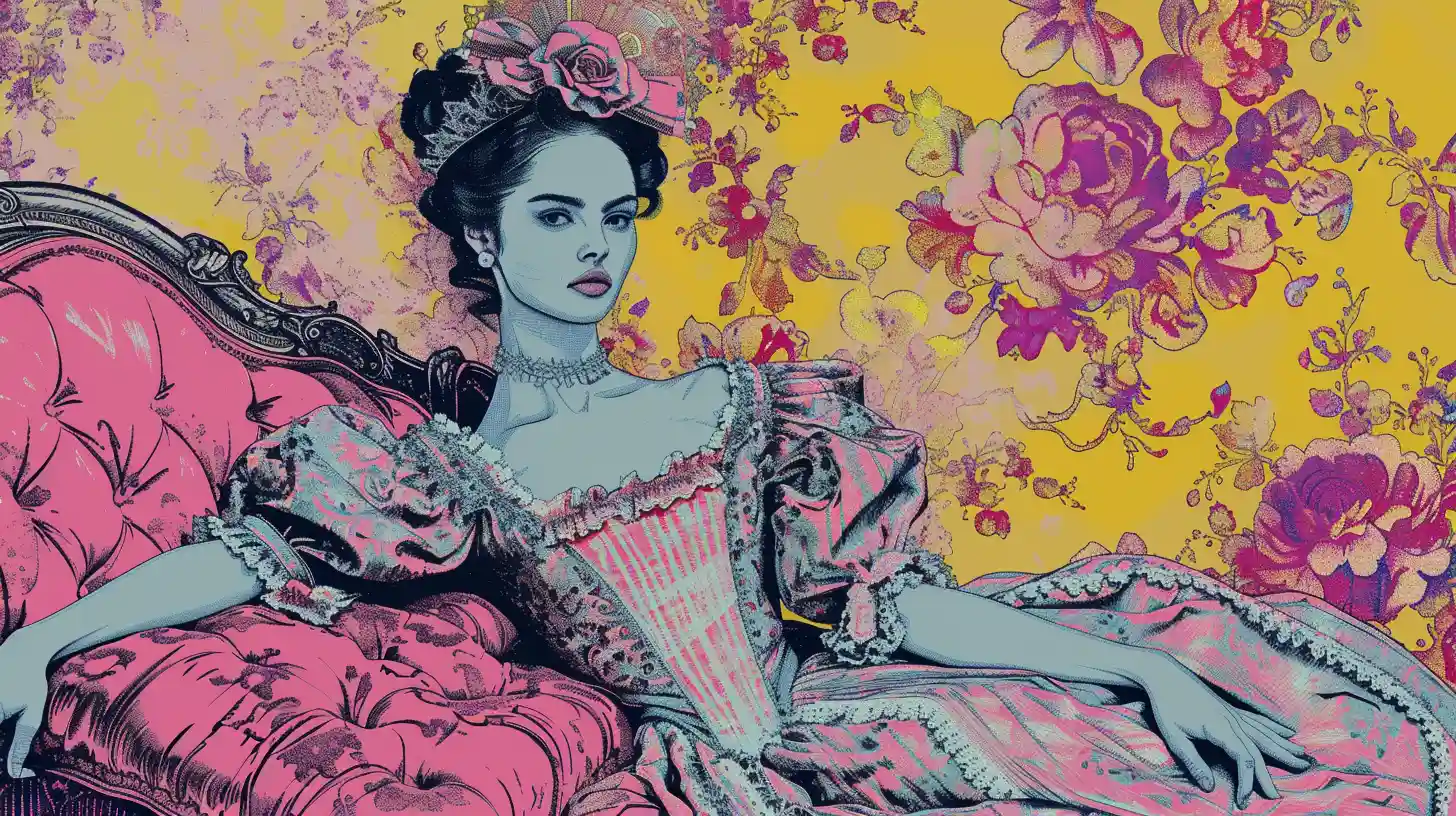 Full Dress Rococo Fashion Era