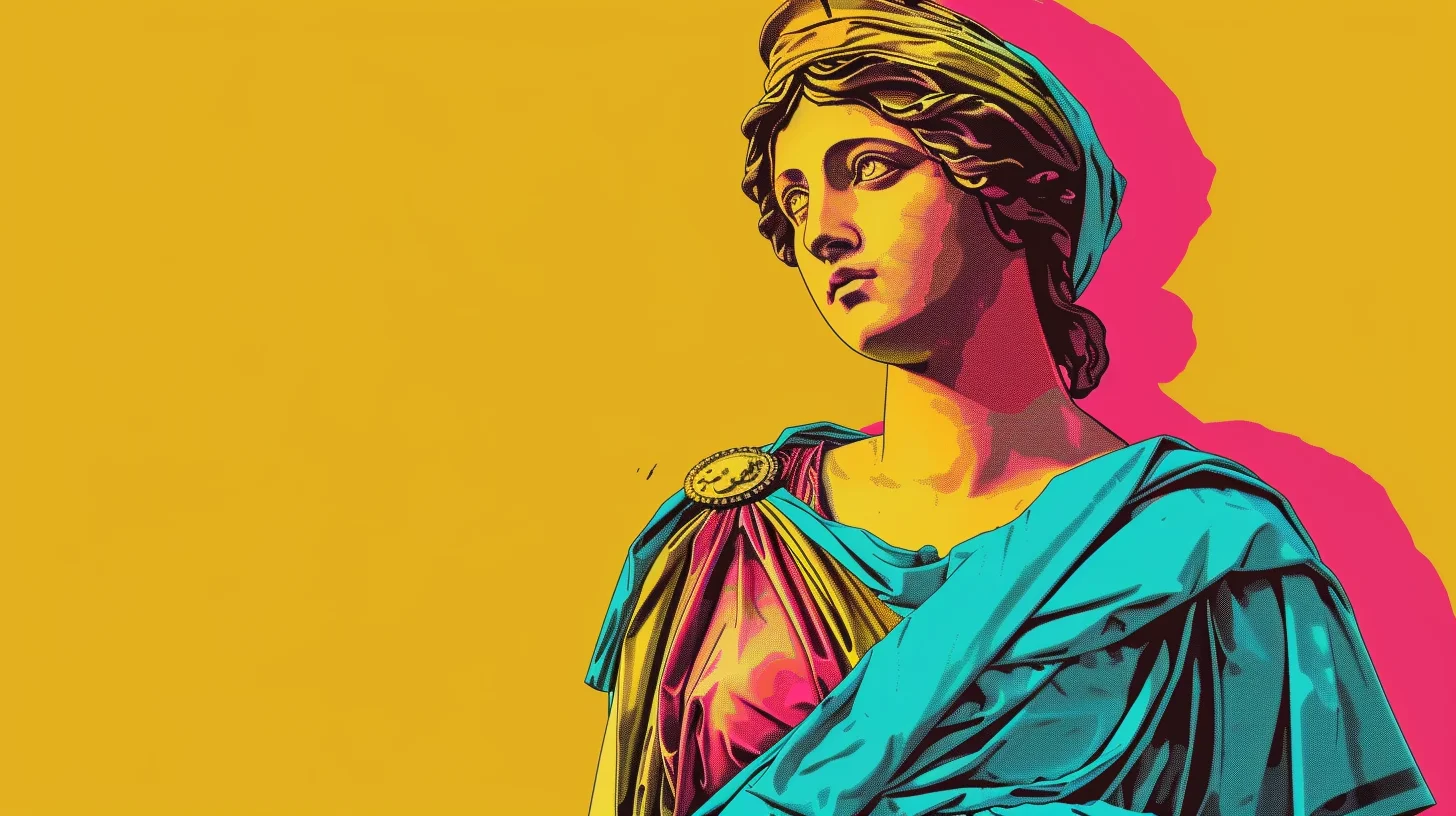 © History Oasis Ancient Greek Woman Wearing A Peplos