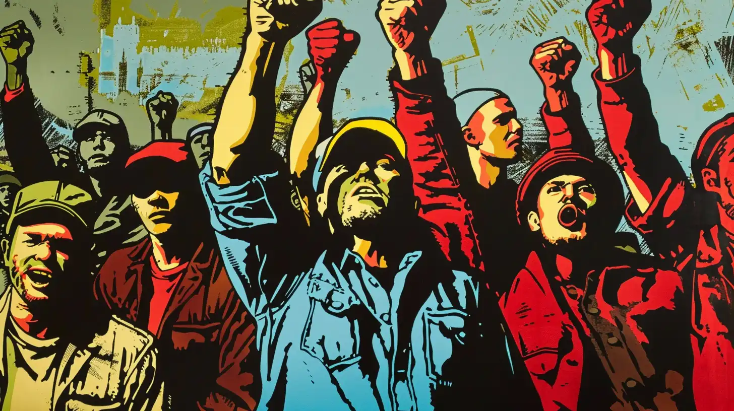 © History Oasis 600 Striking Workers