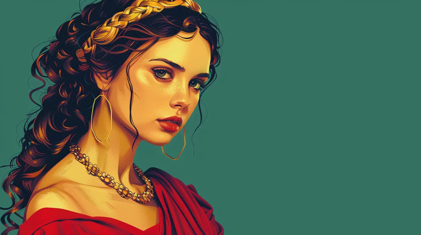 © History Oasis Roman Woman Gold Jewelry