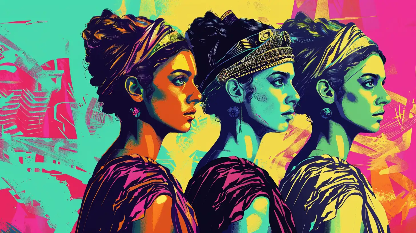 © History Oasis Roman Women Fashion