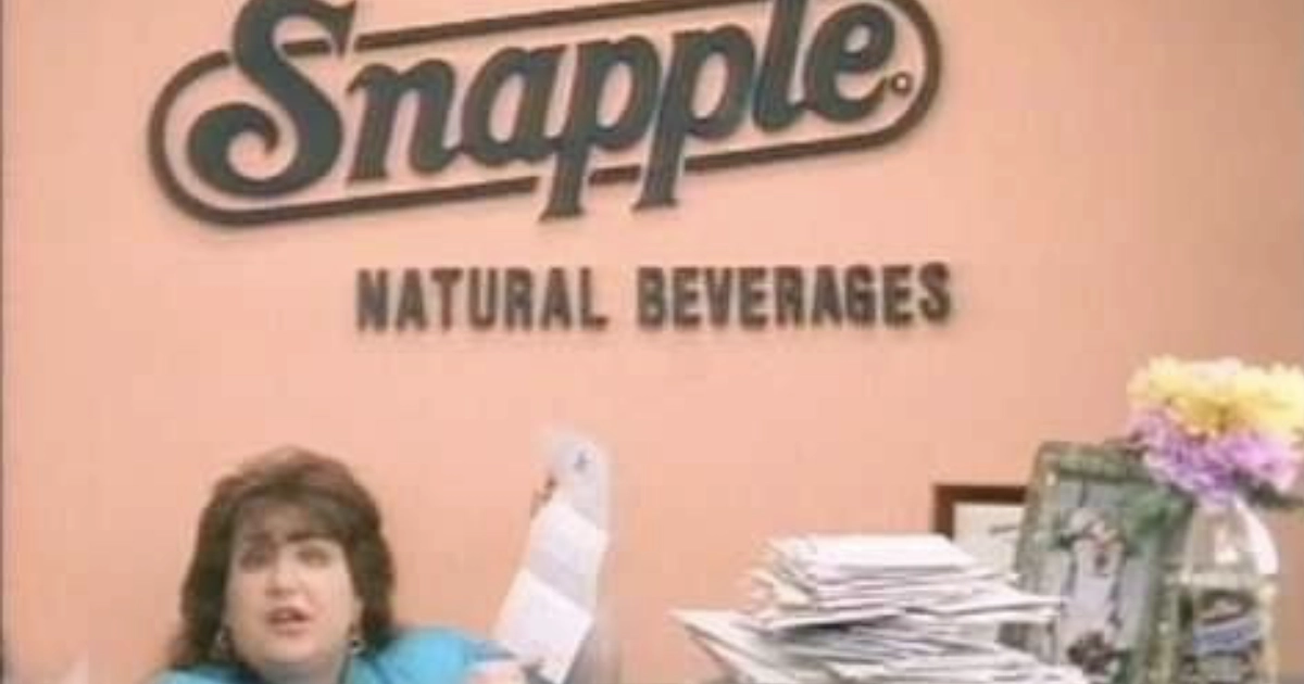 Snapple Lady Commerical