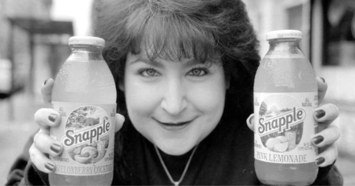 Snapple Lady Vintage Ad