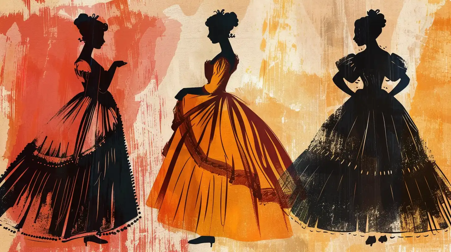 © History Oasis Silhouette For Womens Dresses Romantic Era Fashion