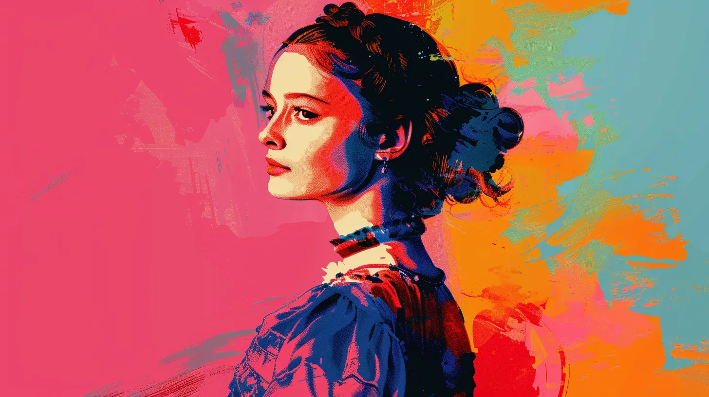 © History Oasis Girl Deeper Hues Colors Romantic Era Fashion